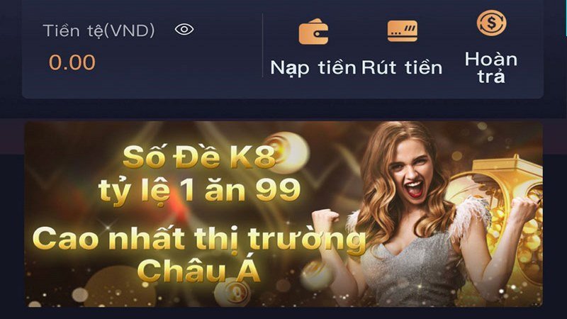 Người chơi đánh giá nạp rút K8 cực nhanh chóng